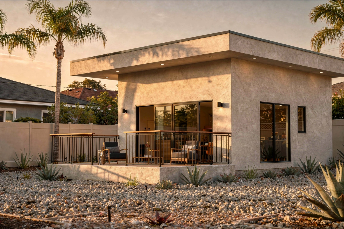 ADU permit application support for backyard ADUs and junior ADUs in Los Angeles